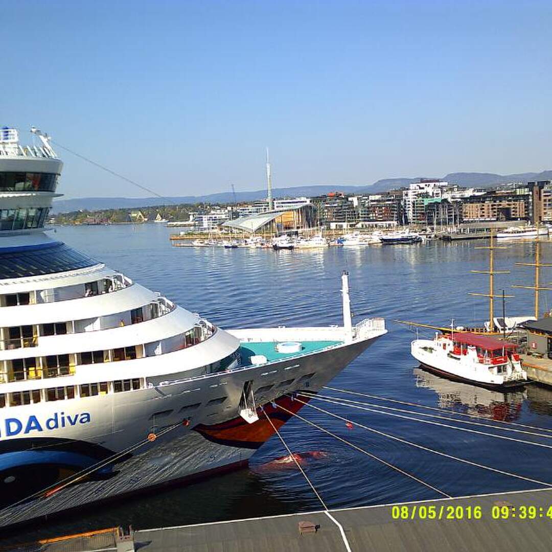 Mit der Aida unterwegs