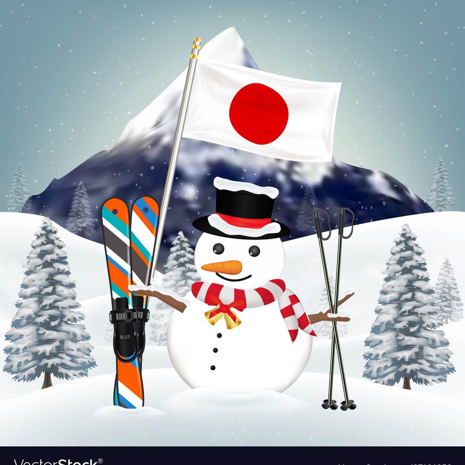 Dżapan snow & sake!