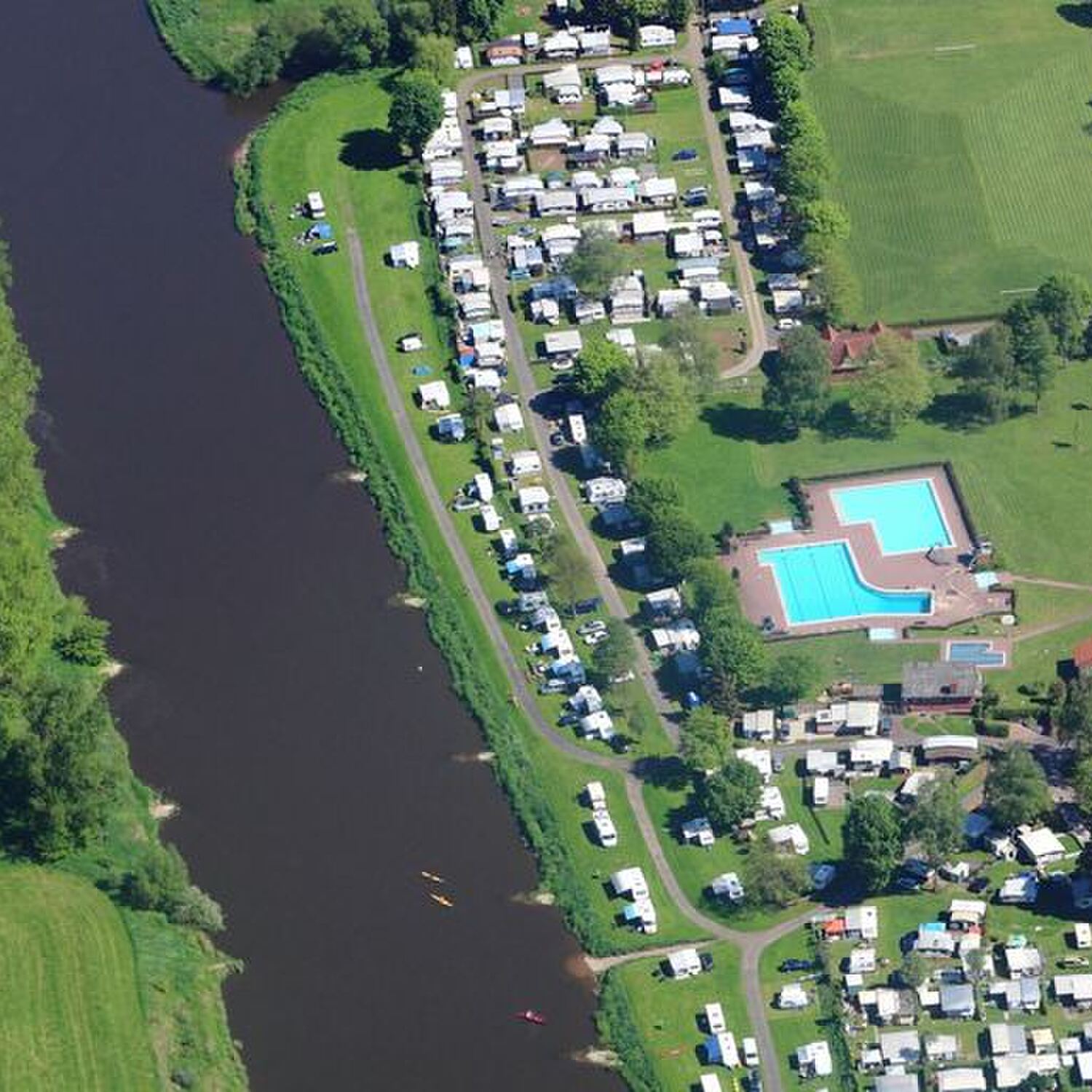 Camping Gieselwerder - Weser