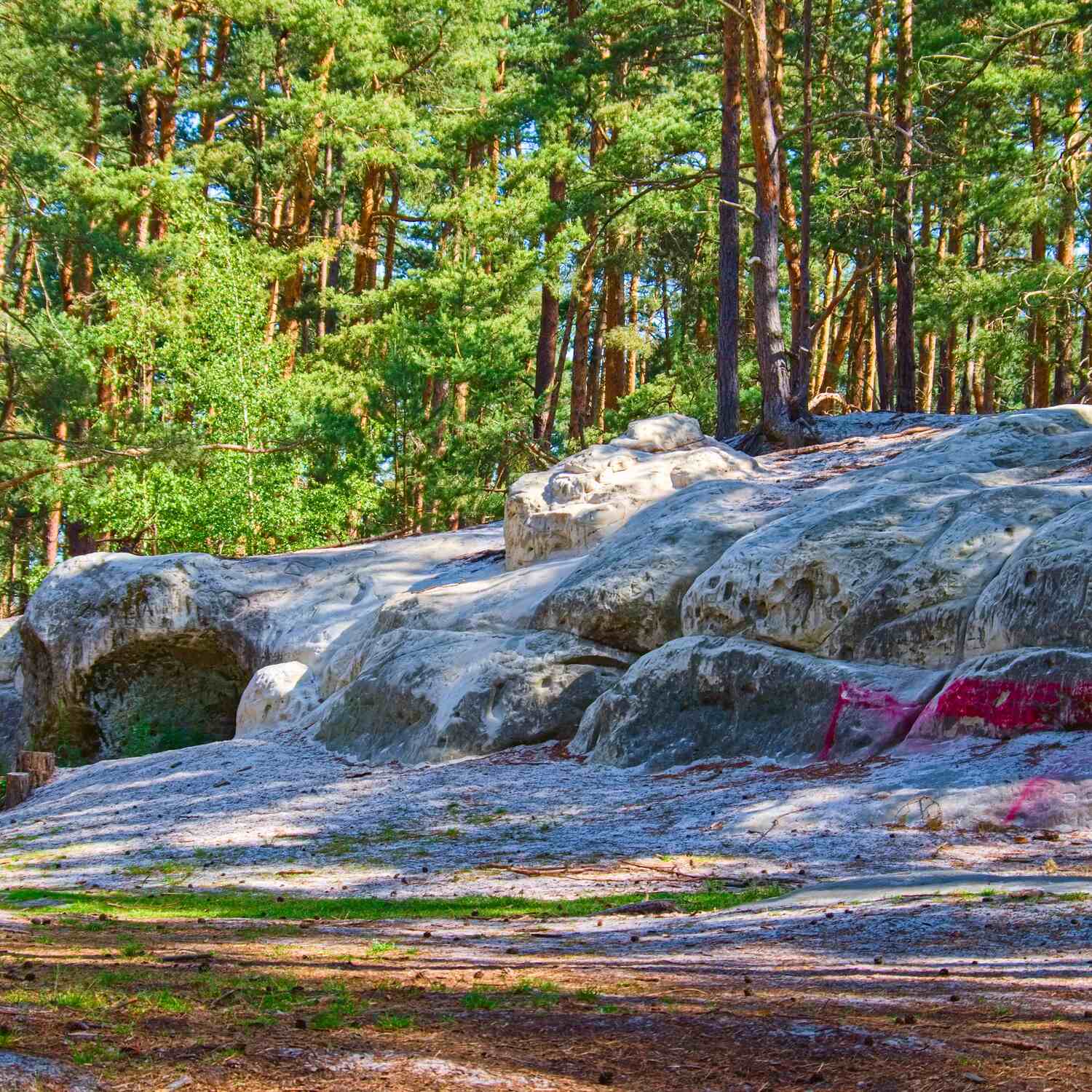 Sandsteinhöhlen am Regenstein