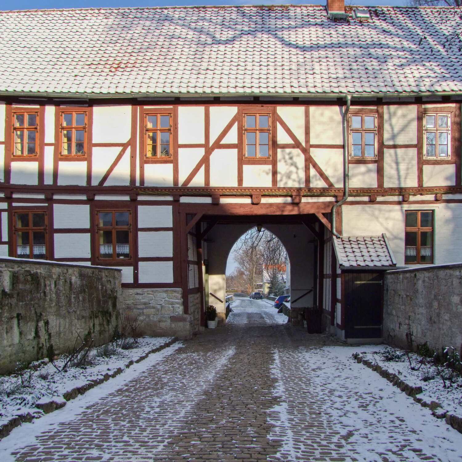 Die Westerburg im Winter