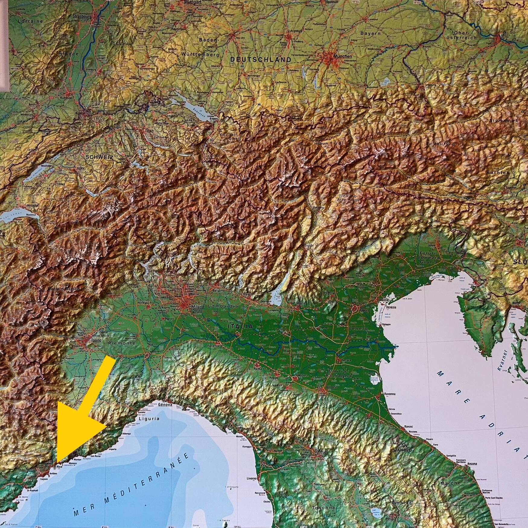 Alpendurchquerung Wien Nizza