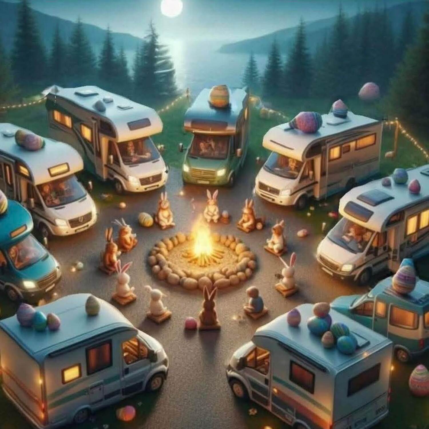 Ostern bei de Zonnebloeme