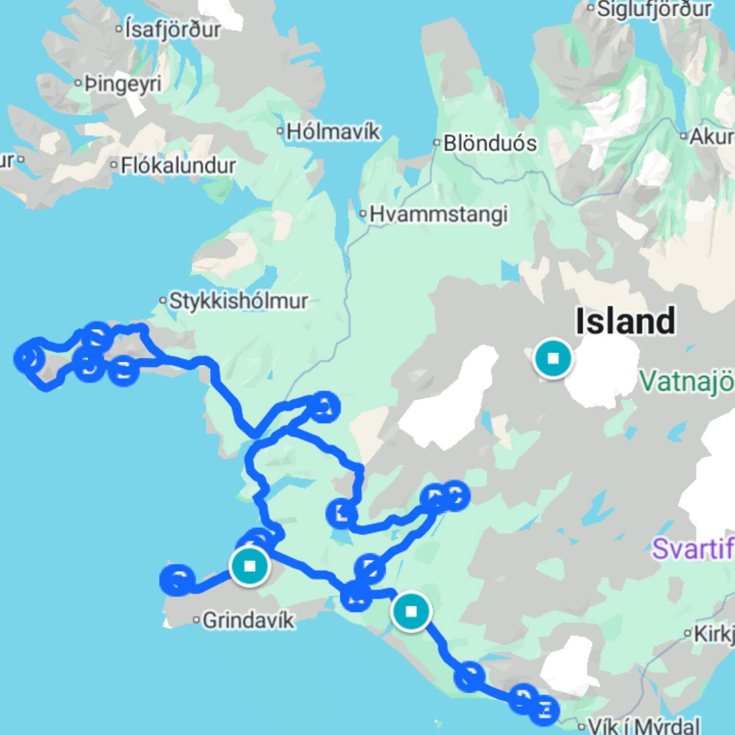 Islands Westen