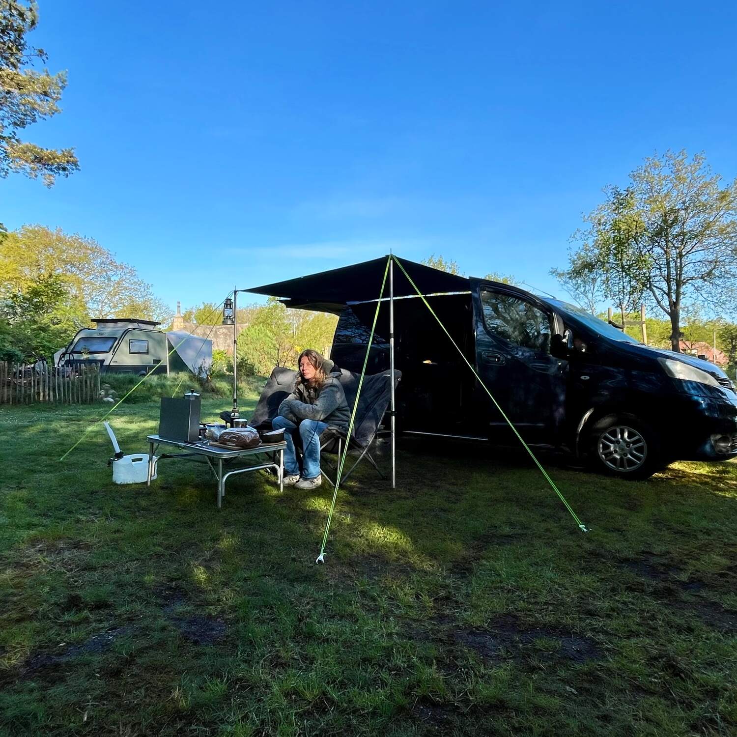 Buskamperen in Uffelte