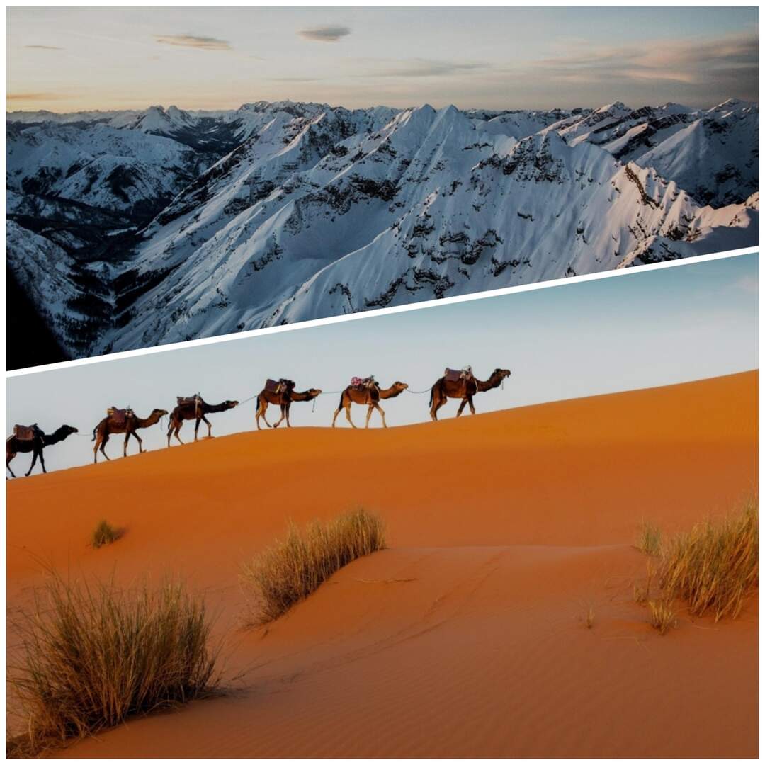 Winterurlaub Heiß auf Eis