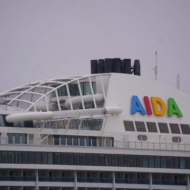 Mit der AIDA über die Nordsee
