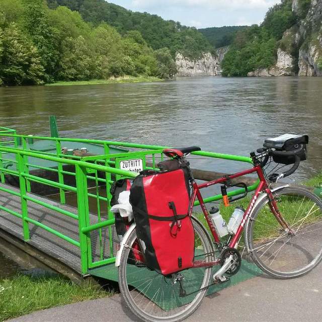 Cycling along the Danube
