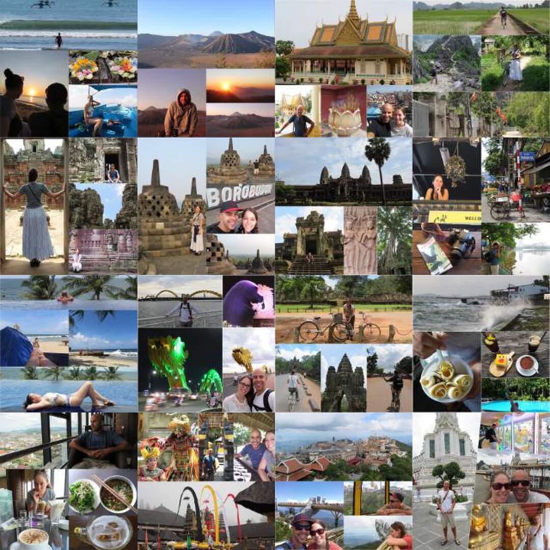 Around the world honeymoon