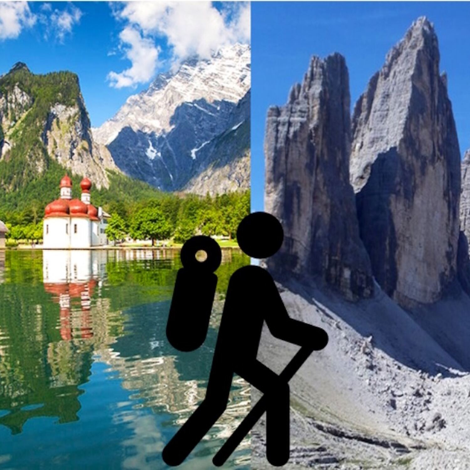 Vom Königssee zu den 3 Zinnen