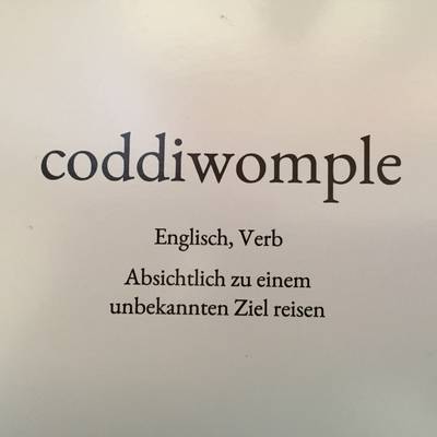 Coddiwomple