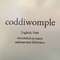 Coddiwomple
