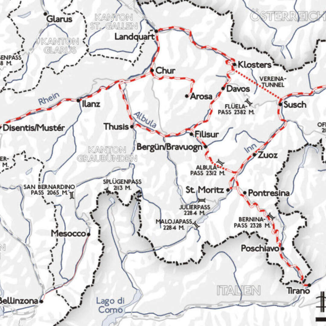Schweiz in vollen Zügen