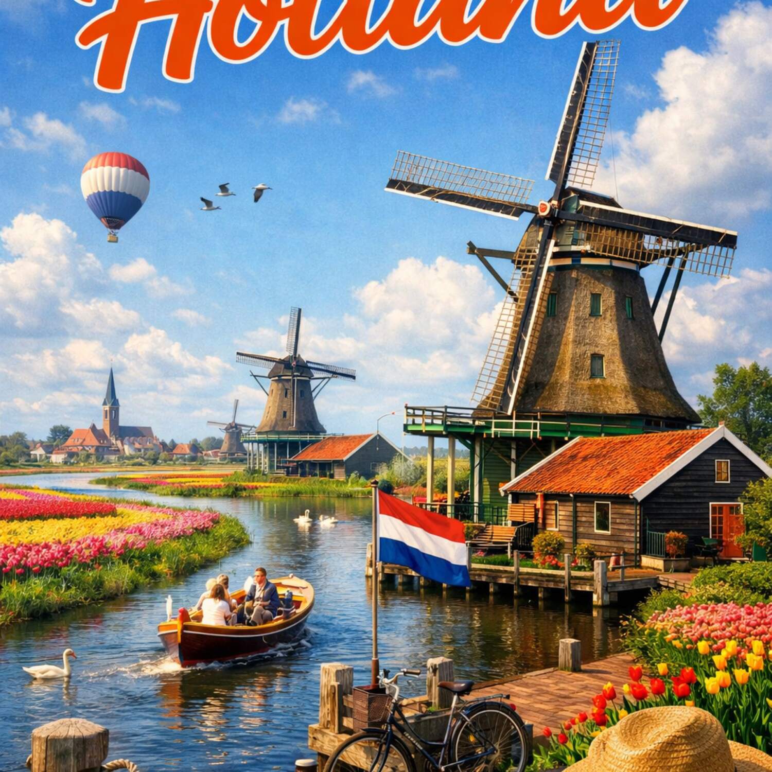 Ostern in den Niederlanden