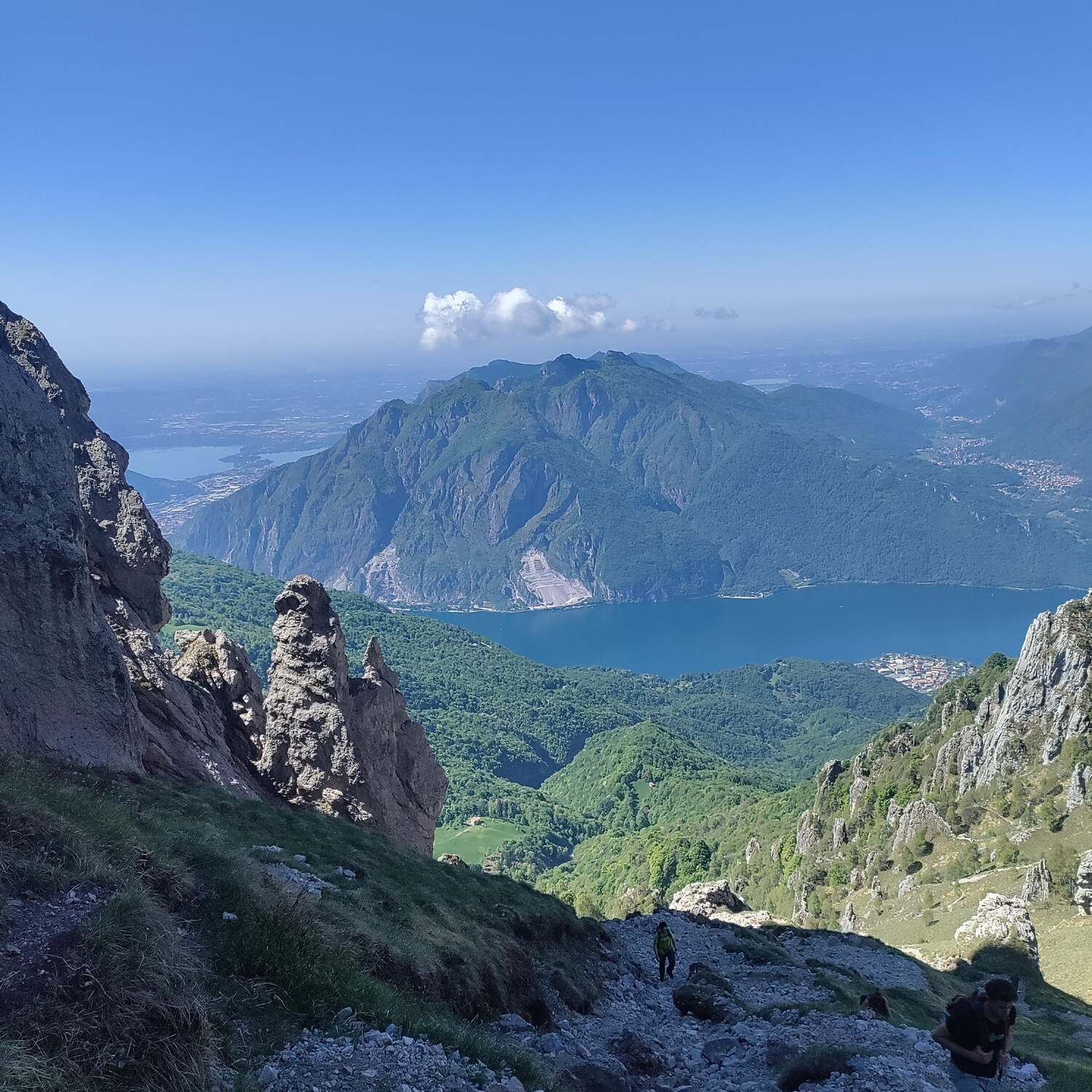 Sopra Lecco in Van