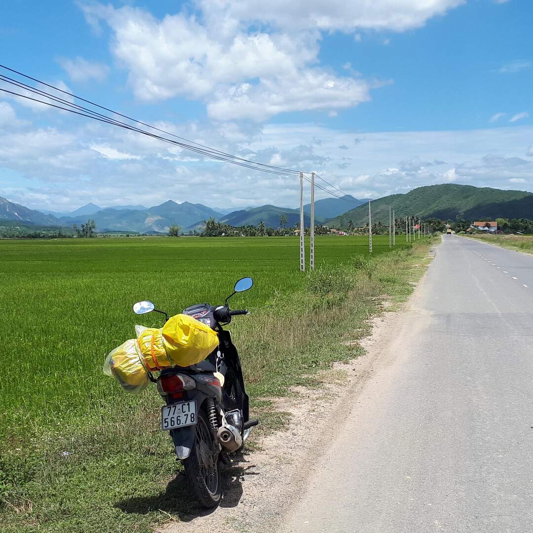 South Vietnam by motorbike