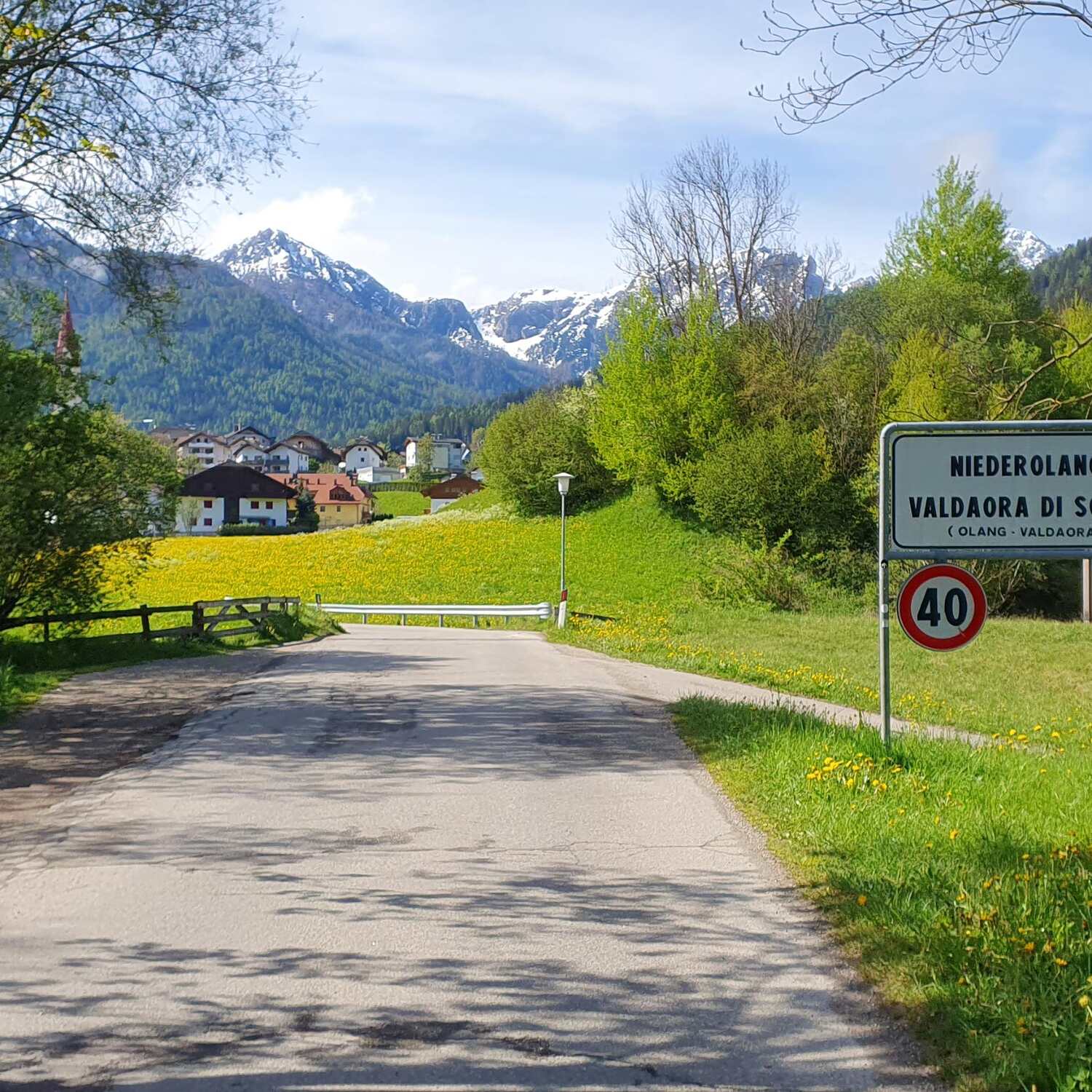 Mit dem Rad durch Südtirol