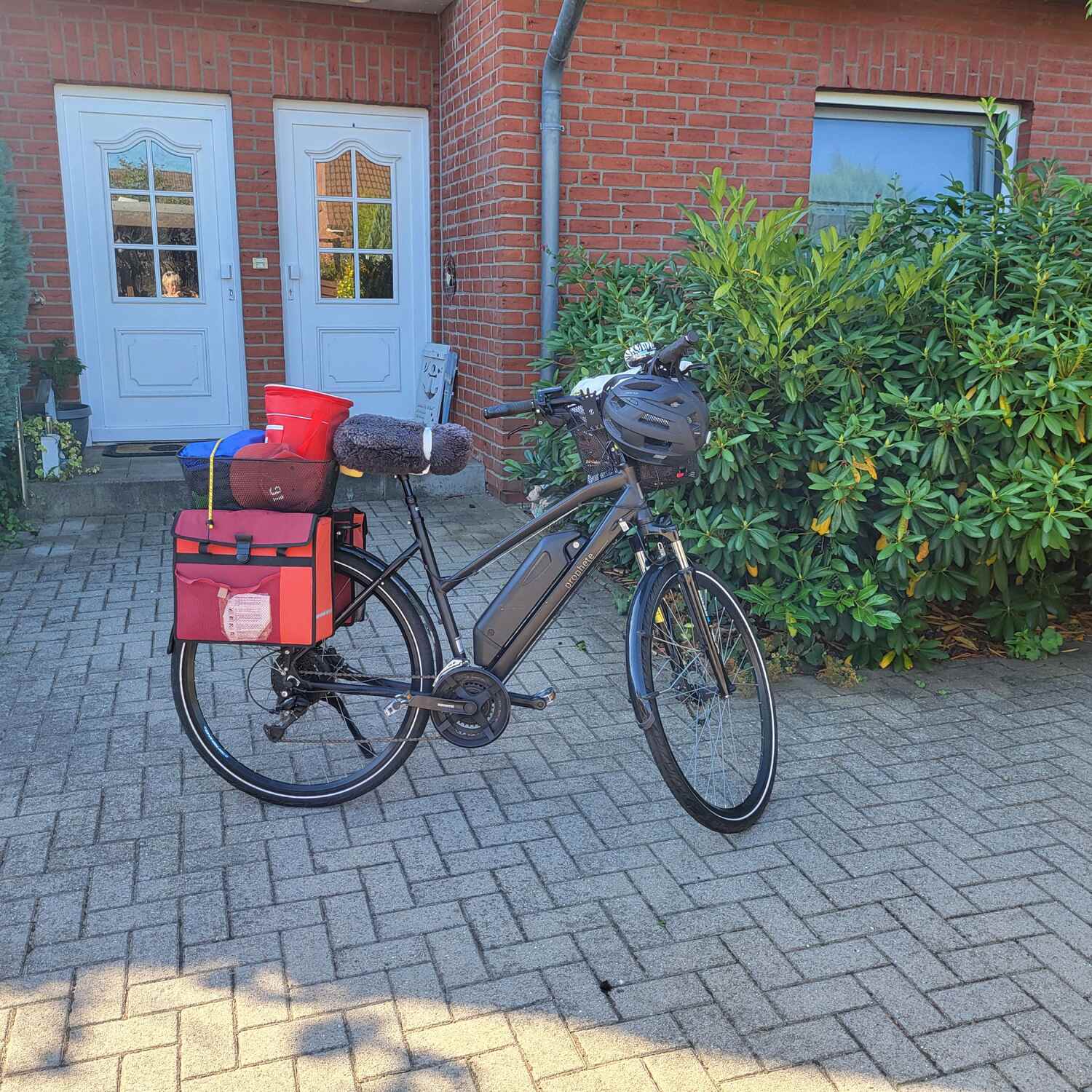Bad Segeberg mit Fahrrad