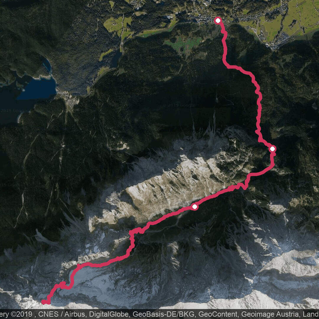 Auf die Zugspitze