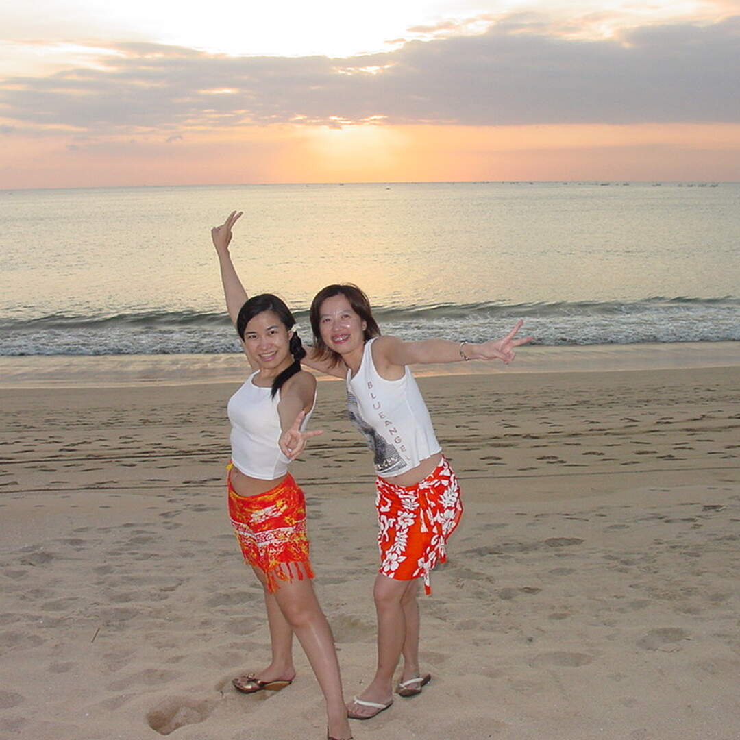 2003 Bali with Wen and Jack