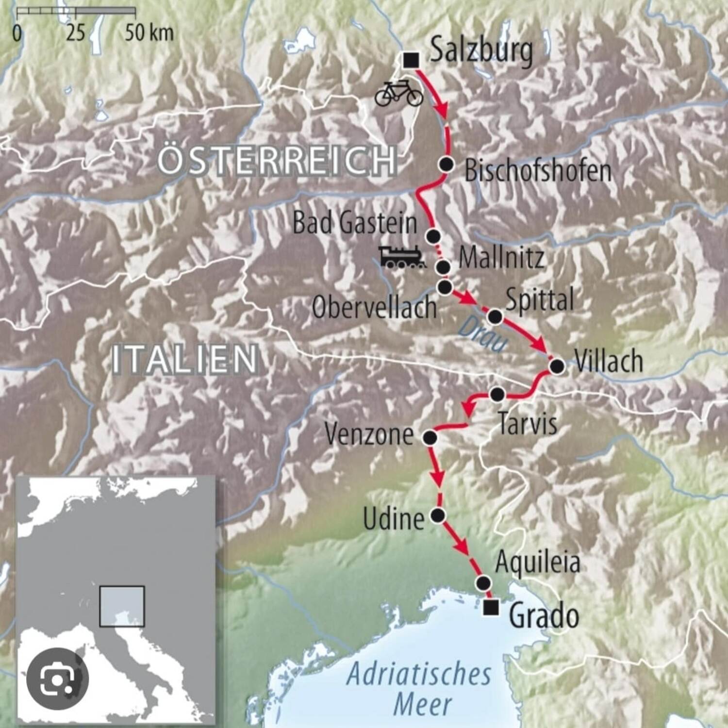 Alpen -Adria-Radtour