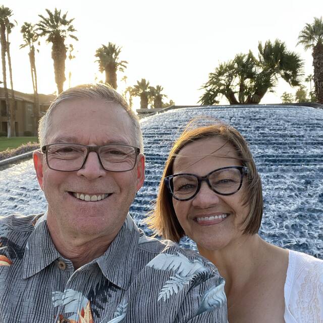Ron and Glenda