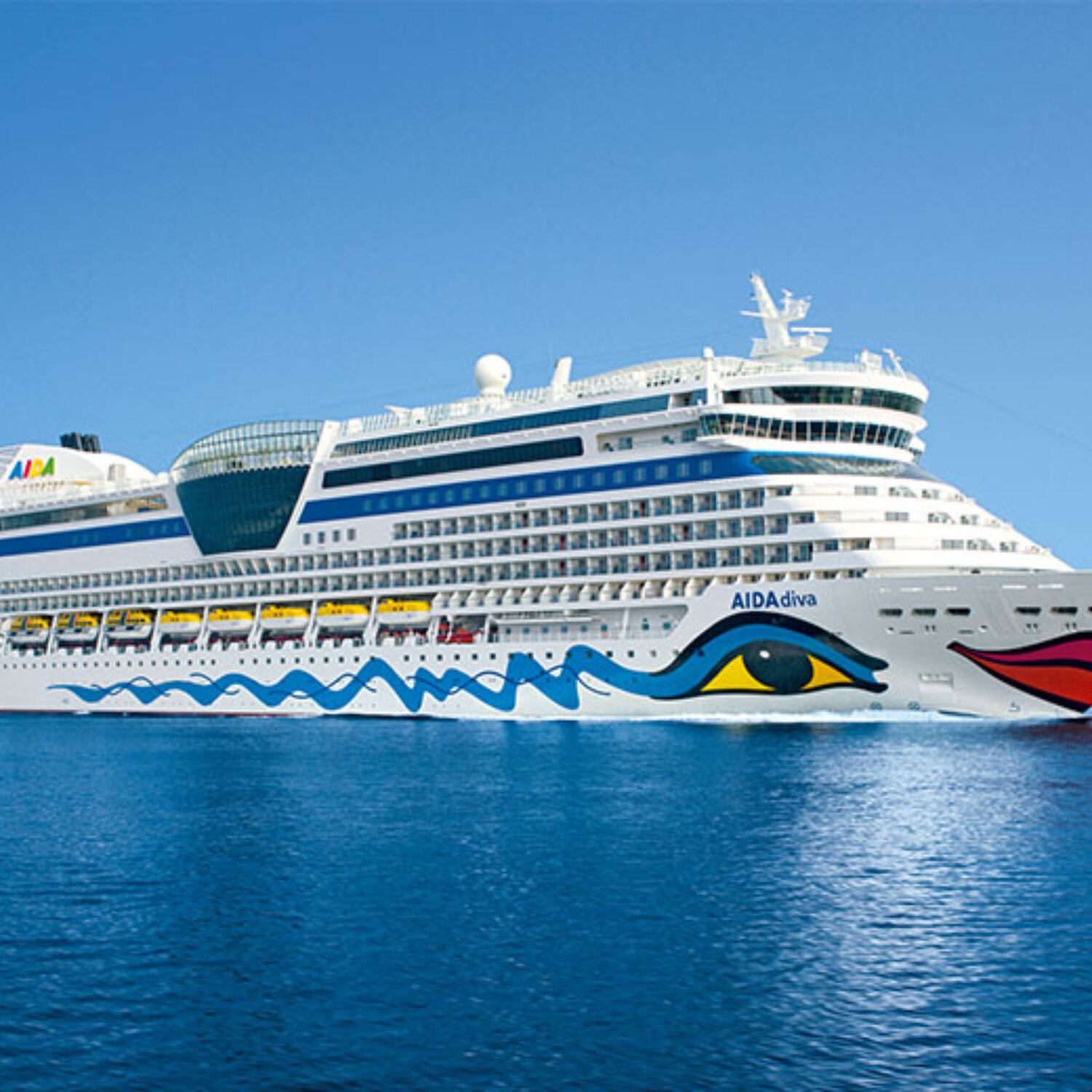 Weltreise 2025/26 m. AidaDiva