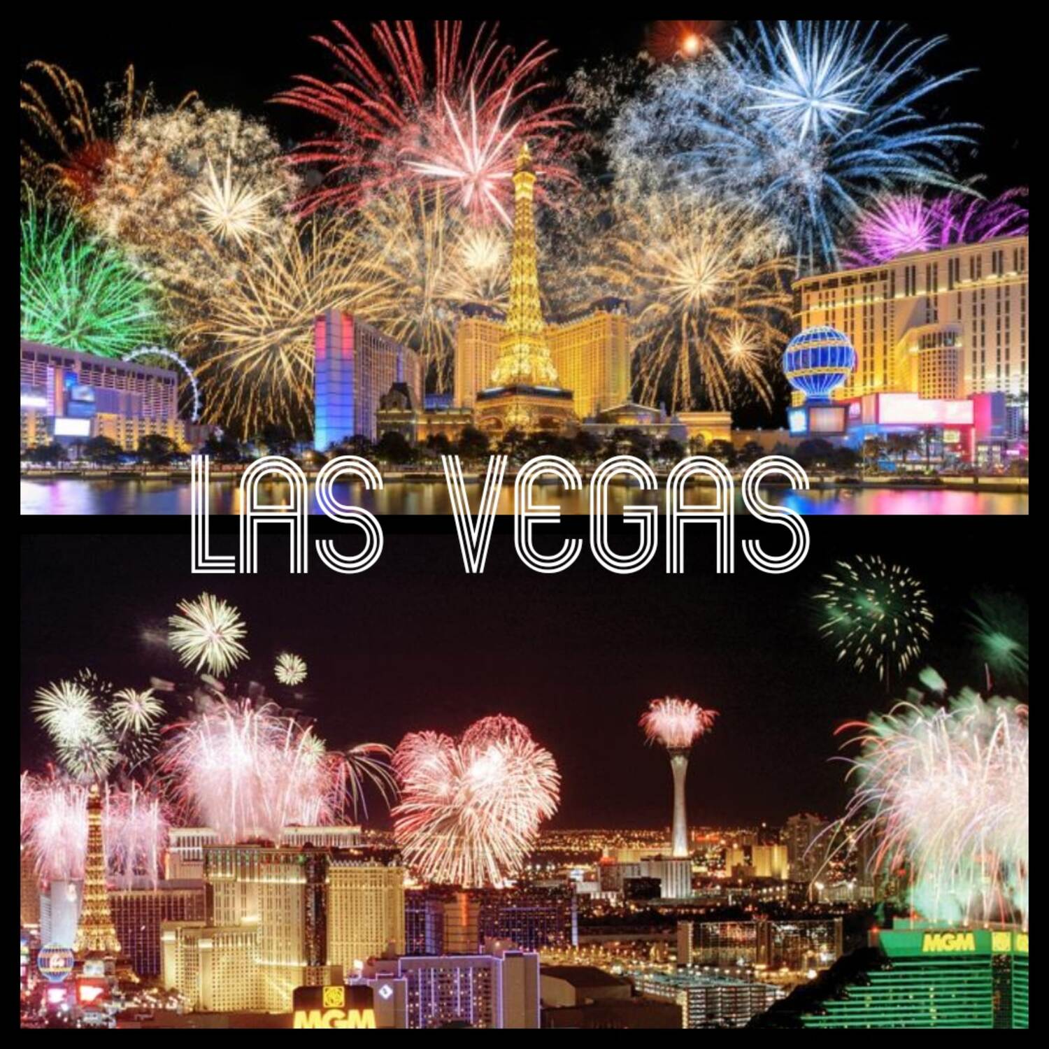 Silvester in Las Vegas