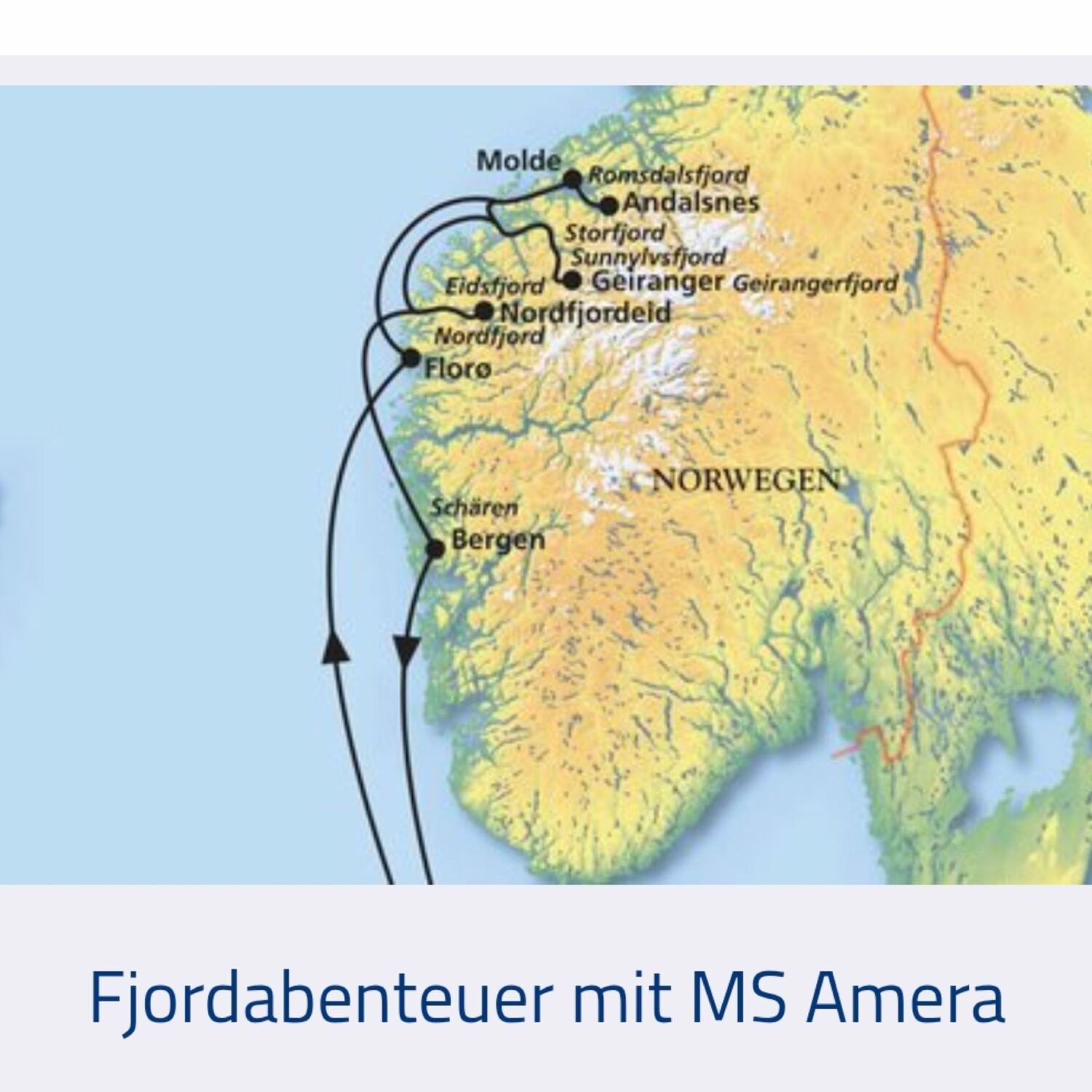 Fjordabenteuer... Mit der Amera in Norwegen