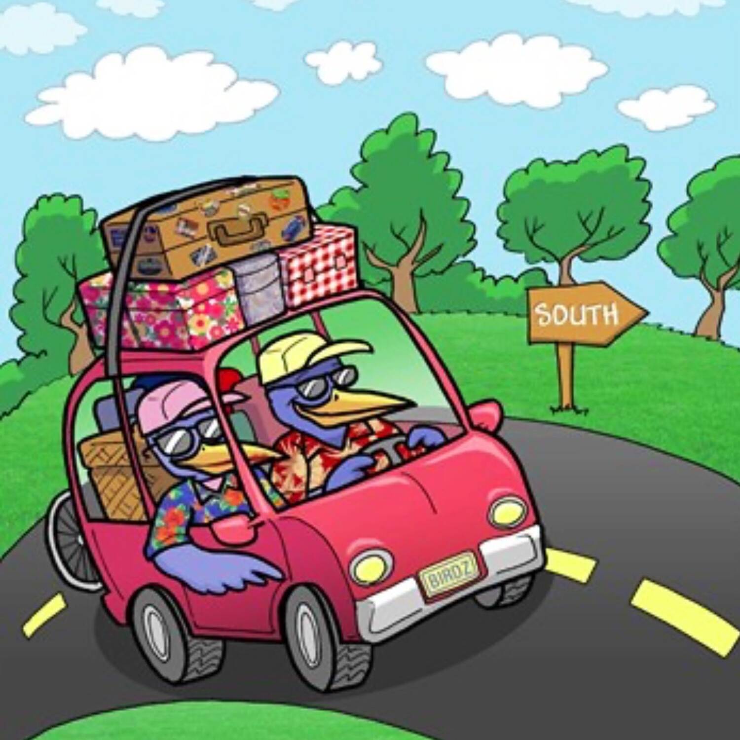 Snowbirds heading south