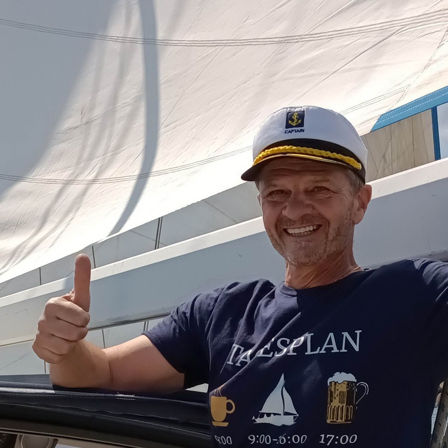 erstmals einige Tage am Boot
