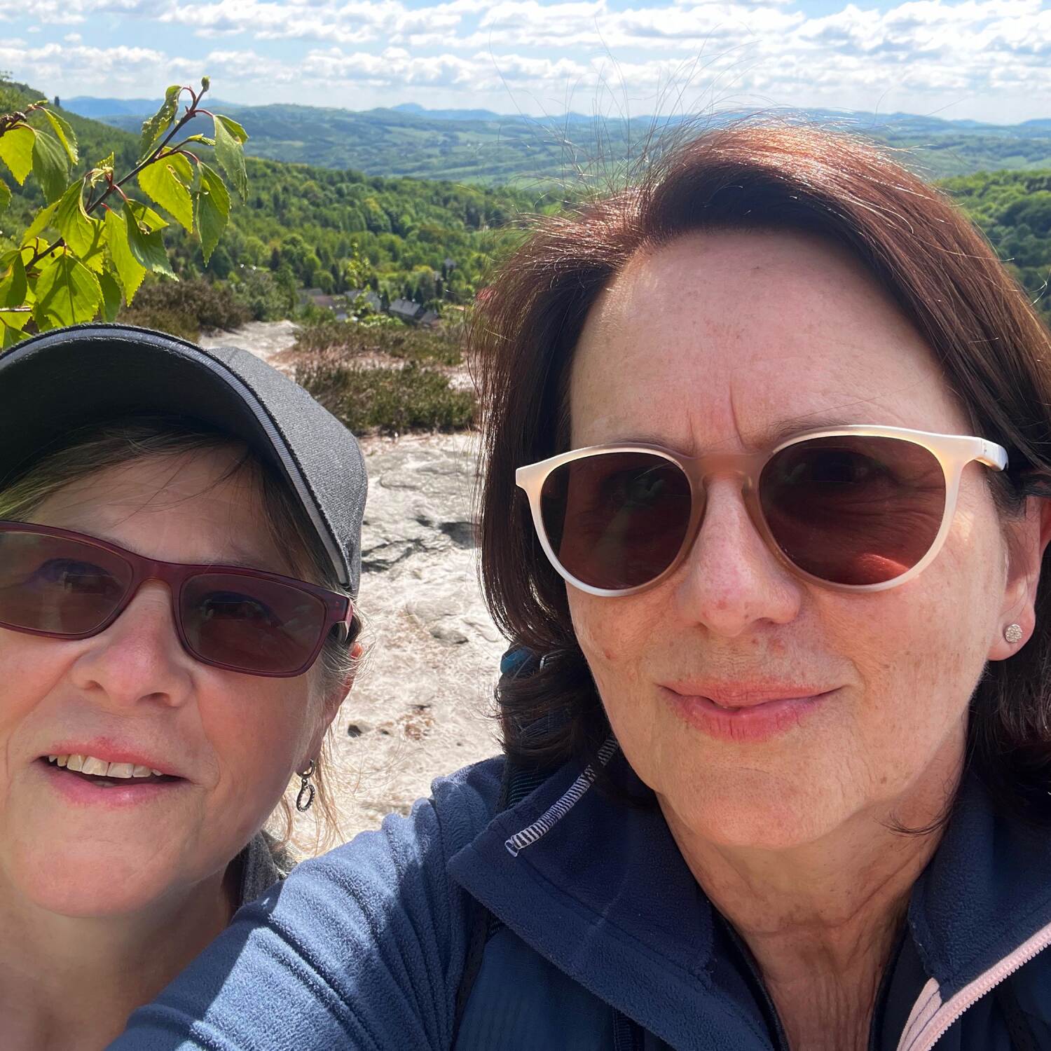 Two sisters on tour