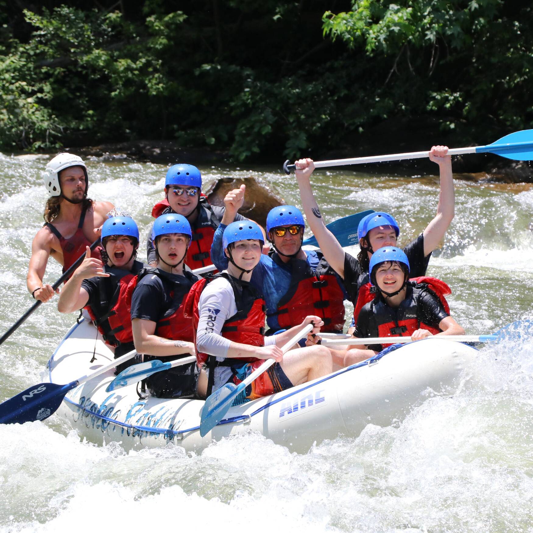 Rafting the Ocoee w/ THE BOYS