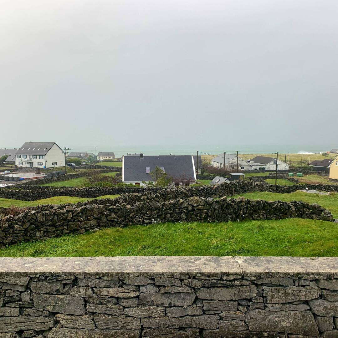 On the road to the Inishmore