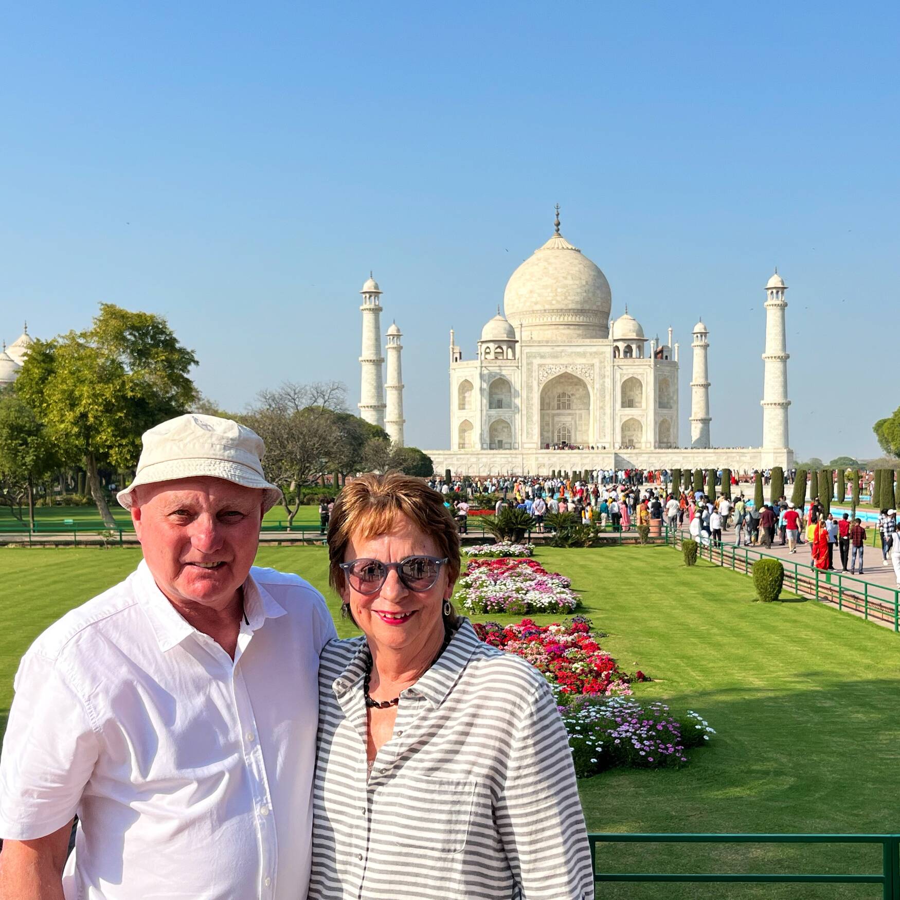 Hazel & Ted in India
