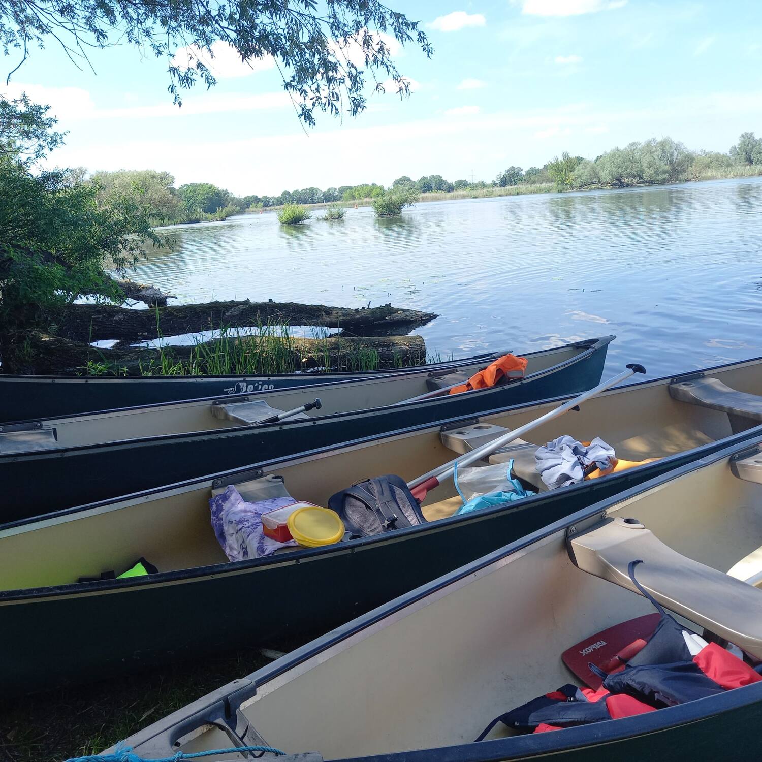 Kanureise in Bahnitz