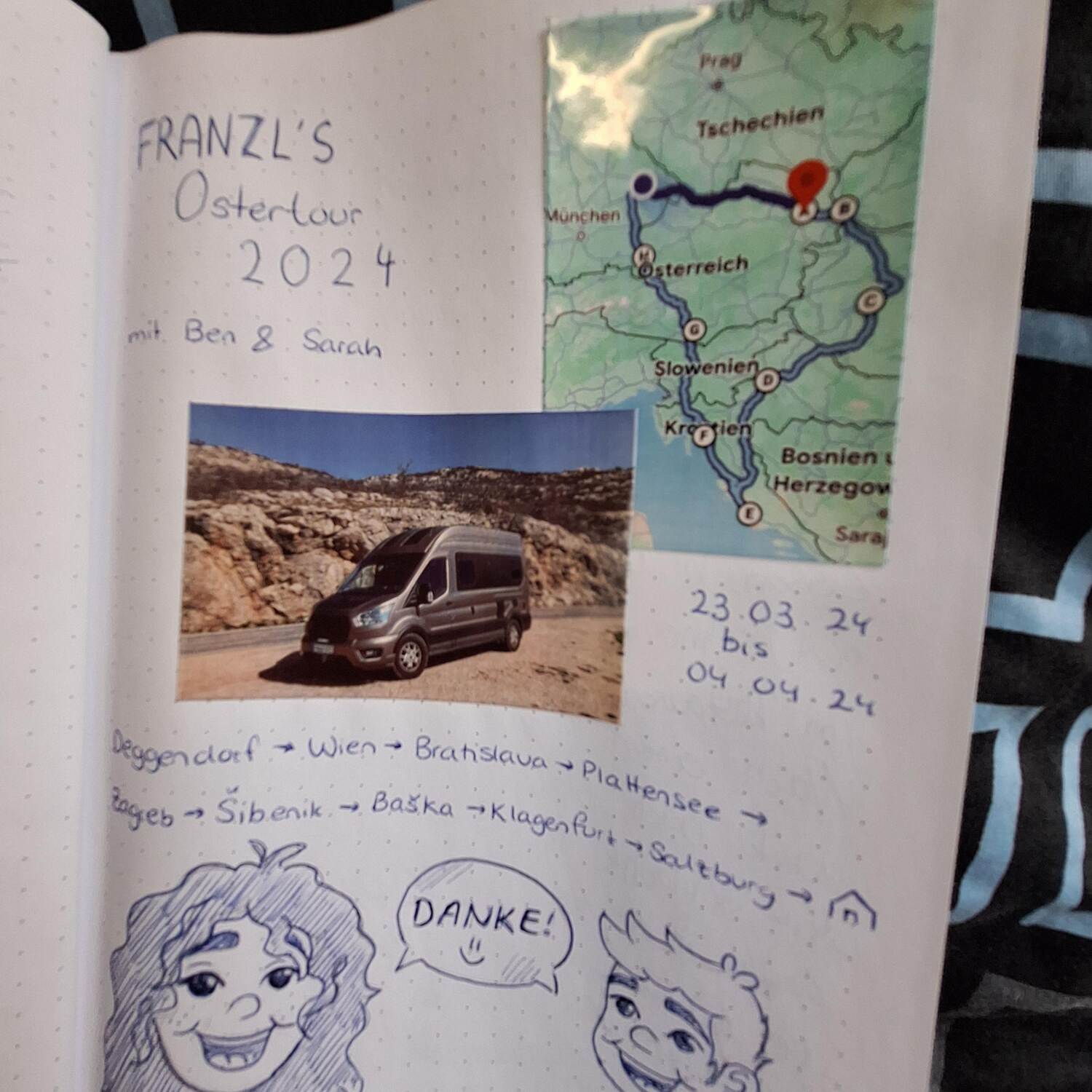 Ostertour mit Sarah&Ben