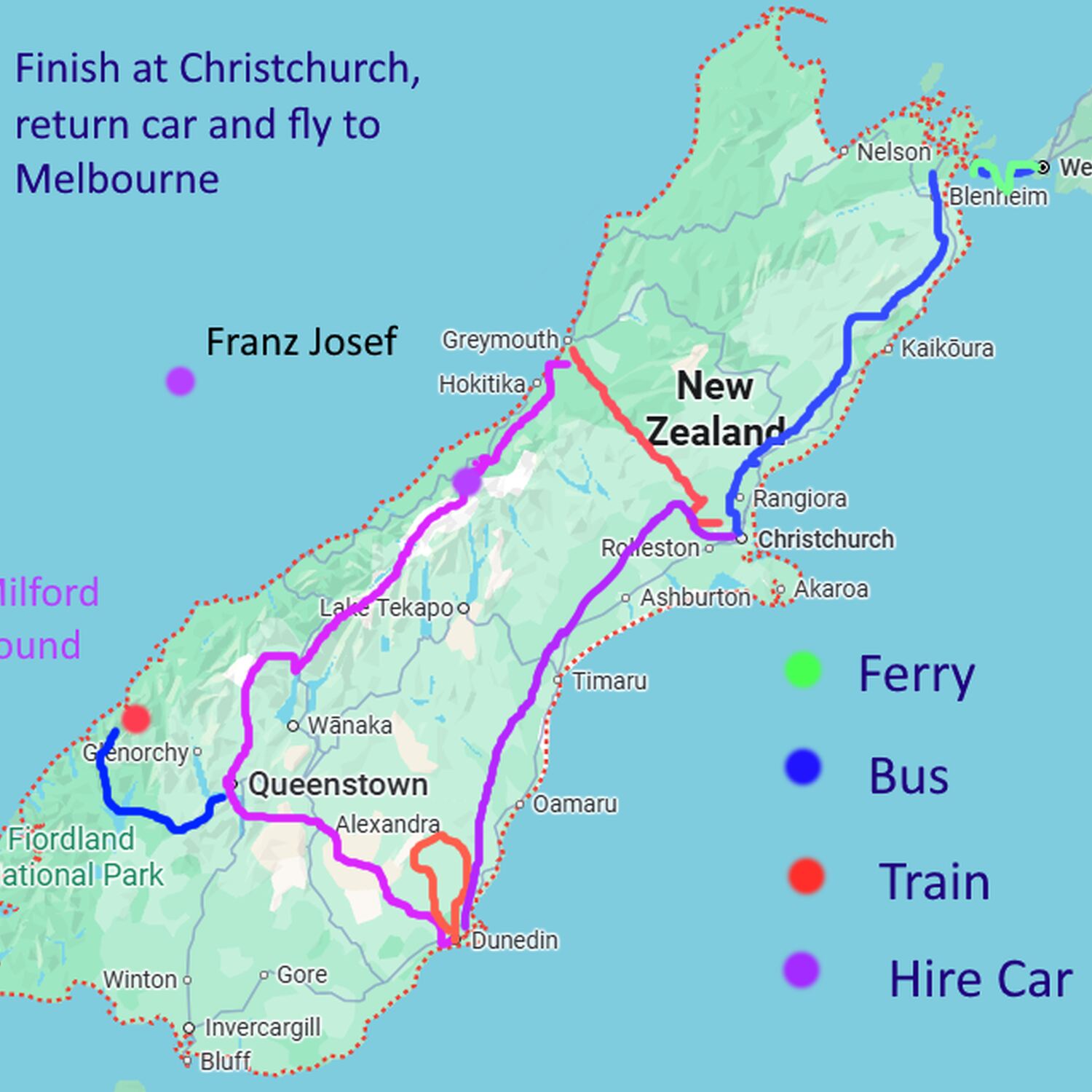 NZ South Island