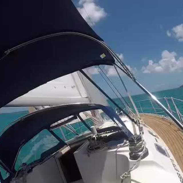 DEEP BLUE IN THE CARIBBEAN
