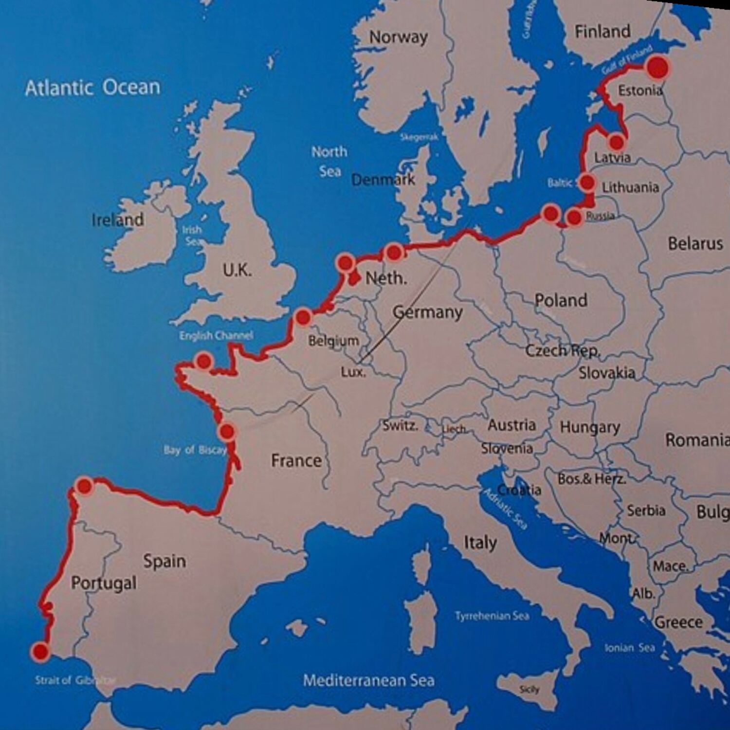 Spurensuche E9 / Portugal