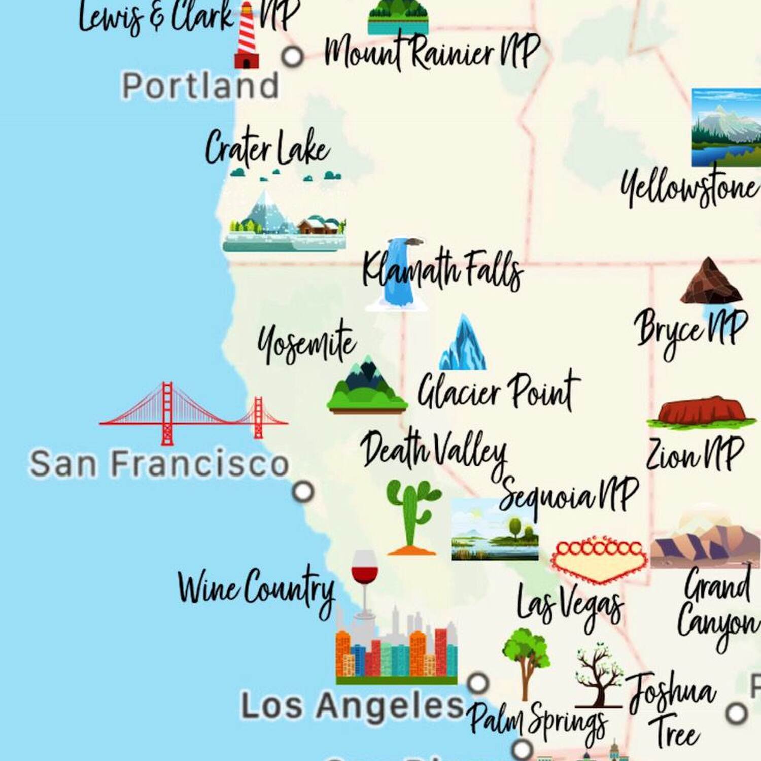 USA west coast
