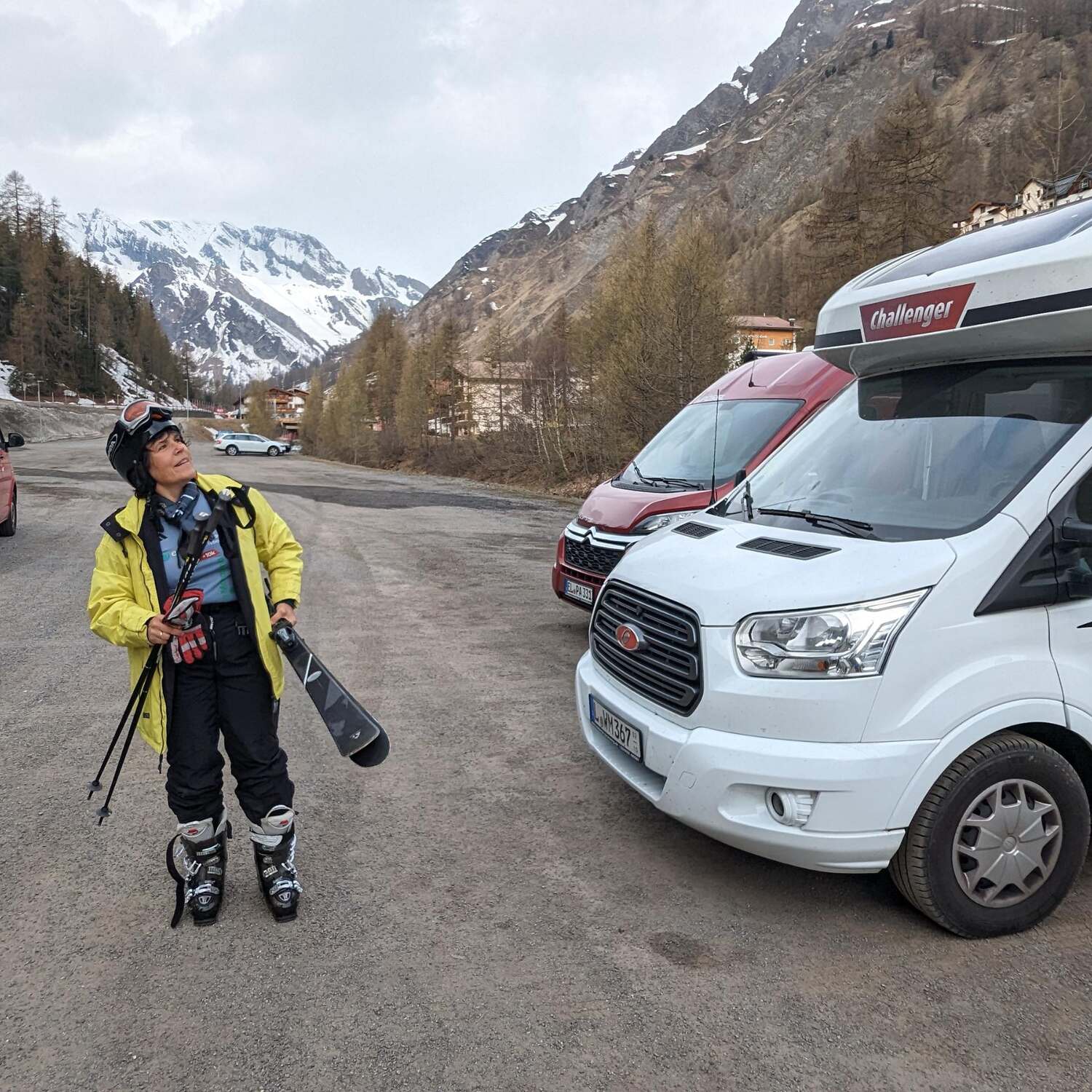 Mit dem Camper nach Samnaun