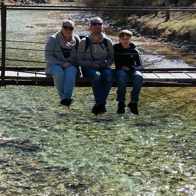 Stefan, Jule und Henri Walter