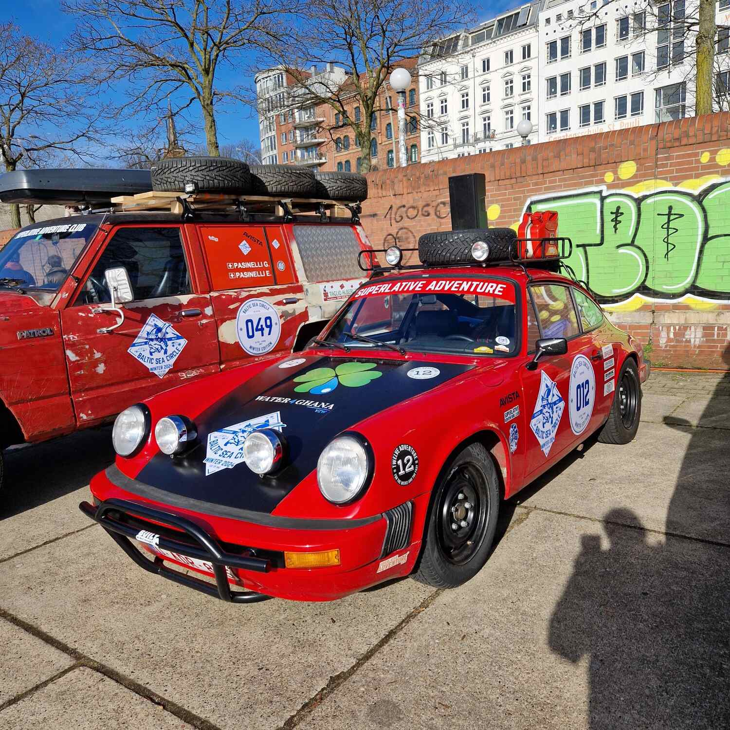 Baltic sea circle winter 2024