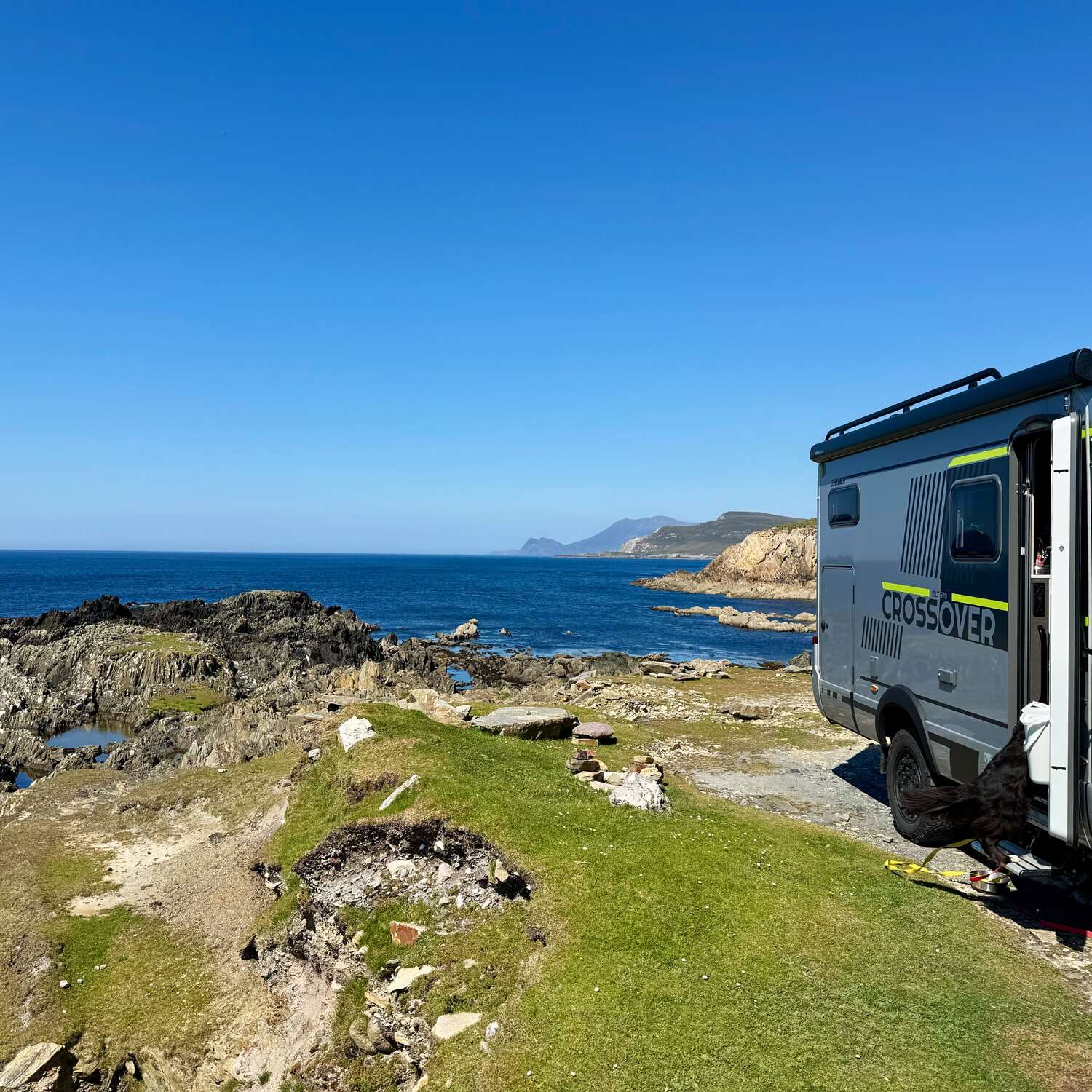 A dash to Ireland, it’s sunny