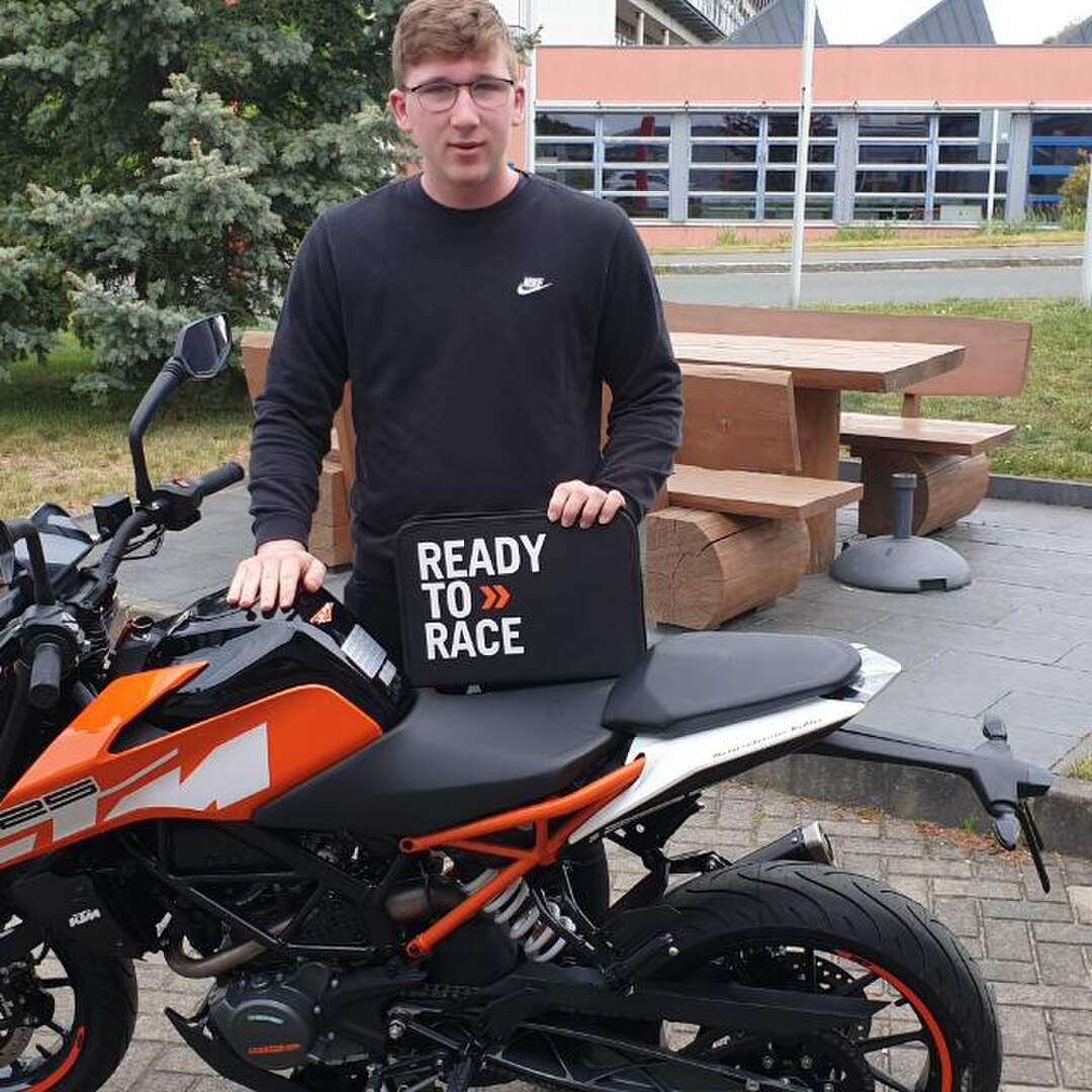 Hennings erstes Motorrad