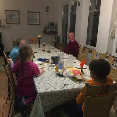 Polen mit der Familie