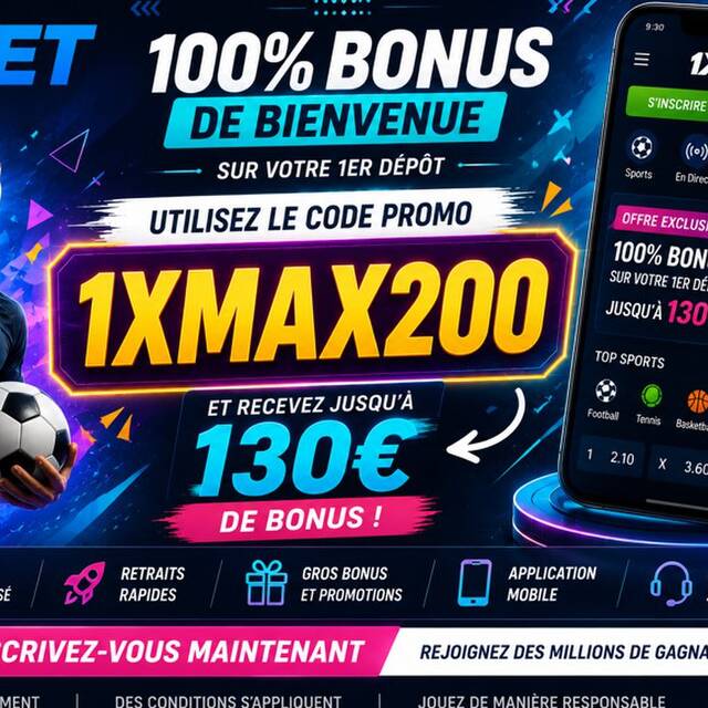 code promo 1xbet sénégal