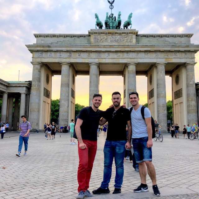 Berlin with the boys