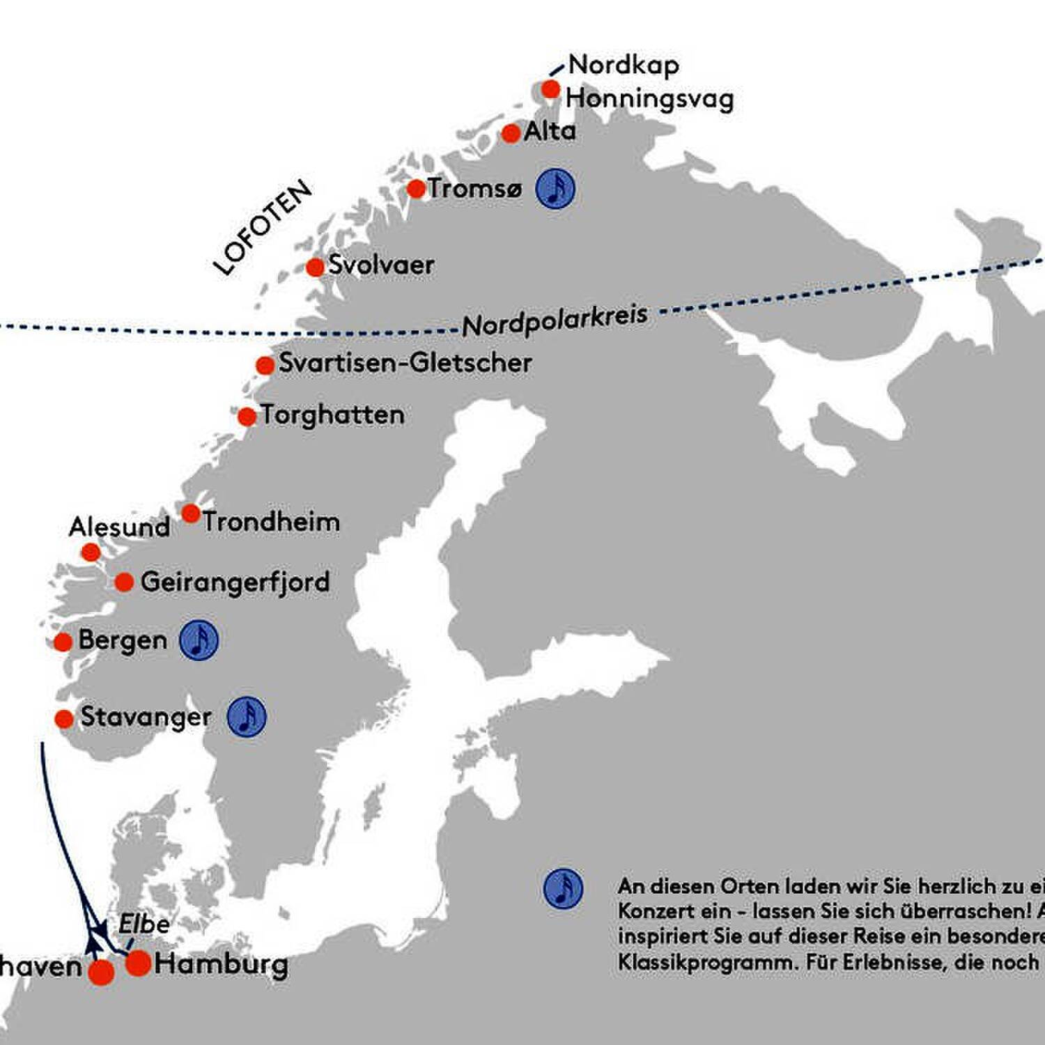 Ab in die Kälte - Nordkap